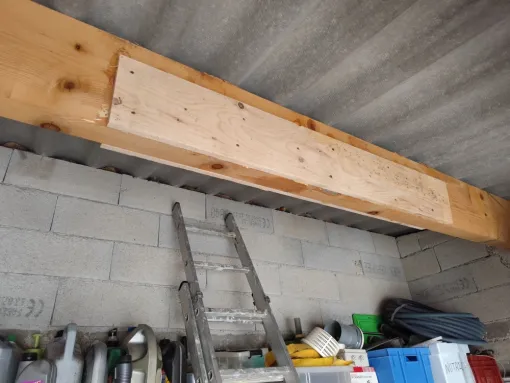 renfort de charpente après artisan Janselme