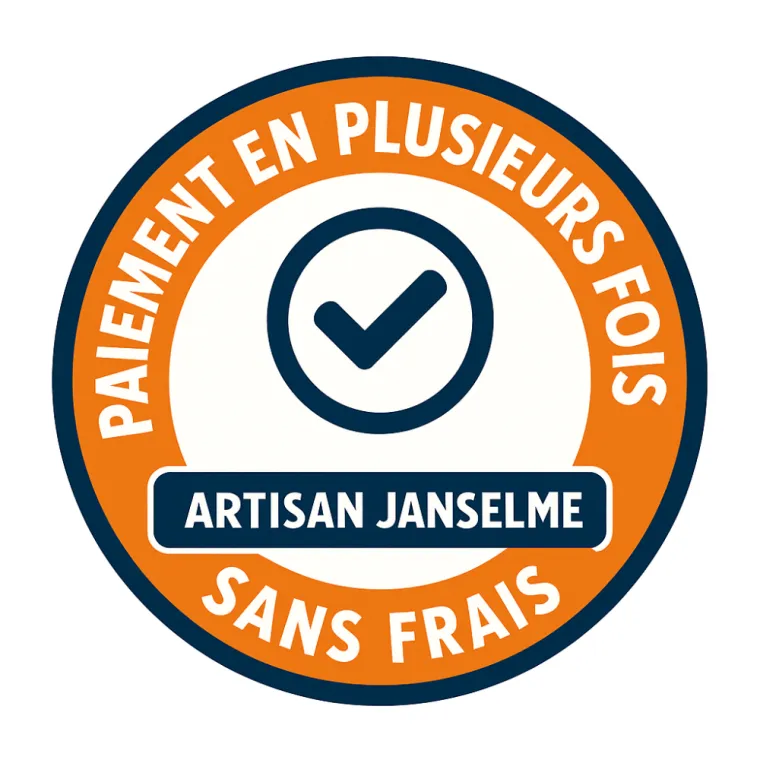 paiement en plusieurs fois sans frais couvreur toiture isolation façade gouttière artisan Janselme